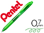 ROLLER PENTEL ENERGEL BL107  0,7MM VERDE LIMA     