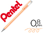 ROLLER PENTEL K108 LARANJA PASTEL 0,8 MM          