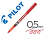 ROTULADOR PILOT PUNTA AGUJA V-5 ROJO 0.5 MM