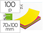 BLOCO DE NOTAS MAGNETICAS Q-CONNECT 70X100 MM 100 