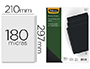 CAPA DE ENCADERNACAO FELLOWES PVC DIN A4 OPACA PRE