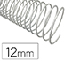 ESPIRAL Q-CONNECT METALICA BRANCO 64 5:1 12 MM 1 M