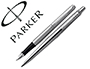 CONJUNTO PARKER DUO JOTTER AÇO CT ESFEROGRAFICA + 