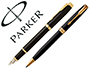 CONJUNTO PARKER DUO SONNET LACA NEGRA GT ESFEROGRA