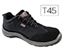 SAPATOS DE SEGURANCA DELTAPLUS DE PELE PRETO TAMAN