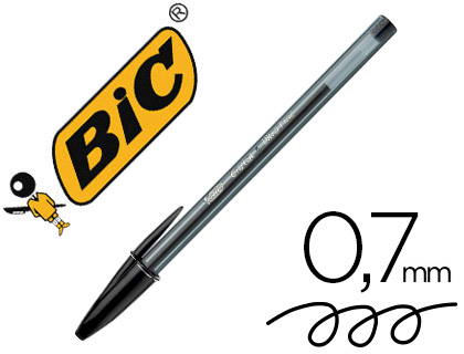 Boligrafo Bic Cristal X-Large Negro 1,6 mm (43669)