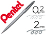 MARCADOR PENTEL BRUSH SIGN PEN COR CINZA