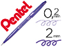 MARCADOR PENTEL BRUSH SIGN PEN COR VIOLETA