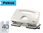 FURADOR PETRUS 505 METALICO COR CINZA 4 PUNCOES CA
