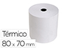 ROLLO SUMADORA EXACOMPTA TERMICO 80 MM X 70 MM 55 G/M2 SIN BISFENOL A