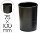PORTA LAPIS Q-CONNECT PLASTICO PRETO OPACO