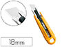 X-ATO OLFA PLASTICO LAMINA LARGURA 18 MM RETRATIL 