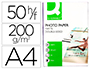 PAPEL Q-CONNECT FOTO MATE DUPLA FACE DIN A4 220 GR