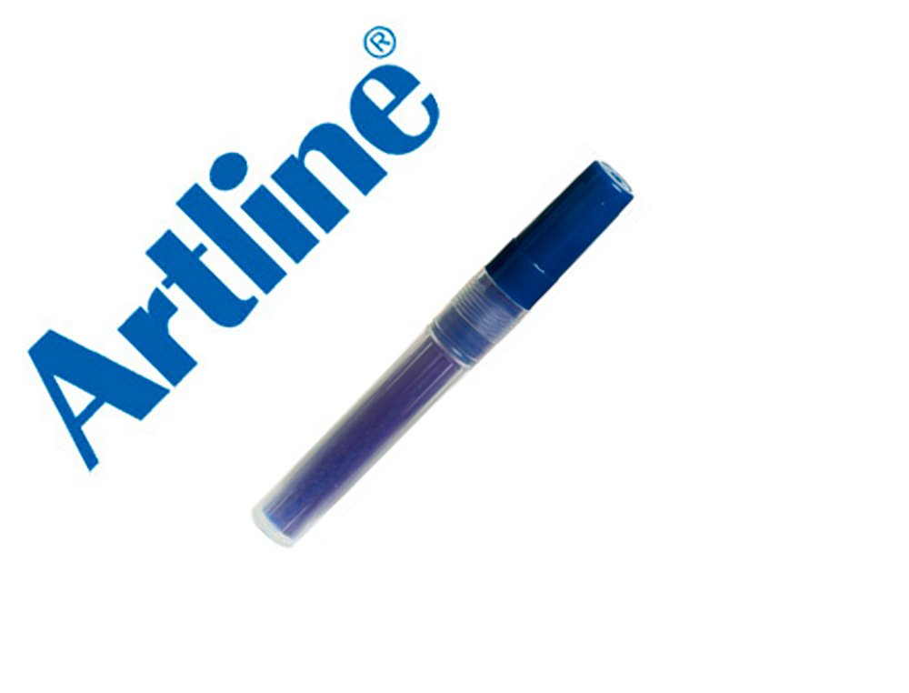 Recambio rotulador artline clix permanente ek-73 azul