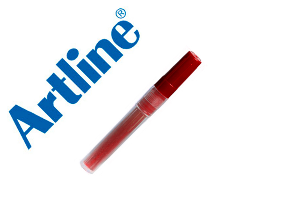 Recambio rotulador artline clix permanente ek-73 rojo