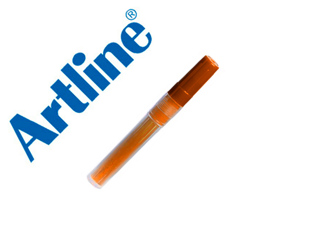 Recambio rotulador artline ek-63r clix fluorescente naranja