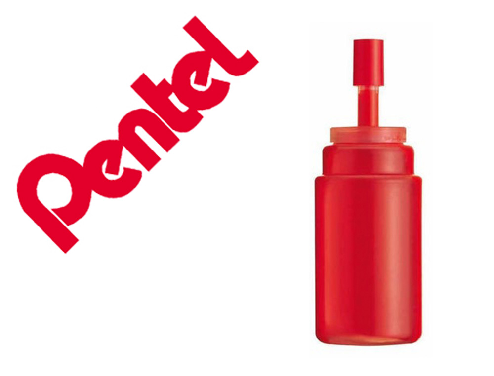 CARTUCHO PENTEL DE RECARGA PARA MARCADOR EASYFLO COR VERMELHO