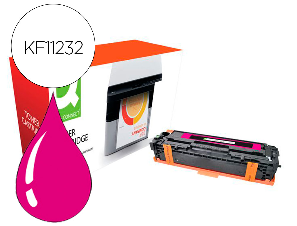 Toner compatible q-connect brother tn421m hl-l8260 / 8360 magenta 1800 paginas