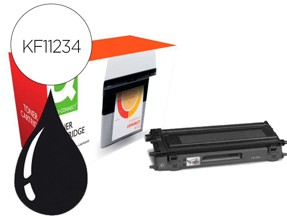 Toner compatible q-connect brother tn423k hl-l8260 / 8360 negro 6500 paginas