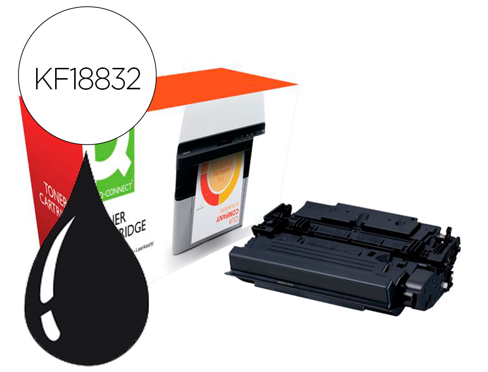 Toner compatible q-connect canon lbp312 i-sensys lbp 312 negro 10000 paginas