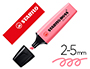 MARCADOR FLUORESCENTE STABILO BOSS 70 PASTEL ROSA