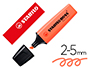 MARCADOR FLUORESCENTE STABILO BOSS 70 PASTEL CORAL