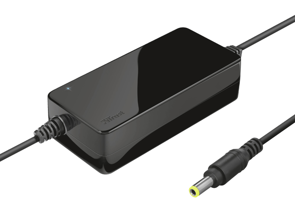 Adaptador de corriente trust primo universal para portatil charger 19v-70w con 6 conectores