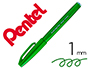 MARCADOR PENTEL BRUSH SIGN PEN COR VERDE AZEITONA