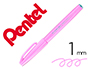MARCADOR PENTEL BRUSH SIGN PEN COR ROXO CLARO