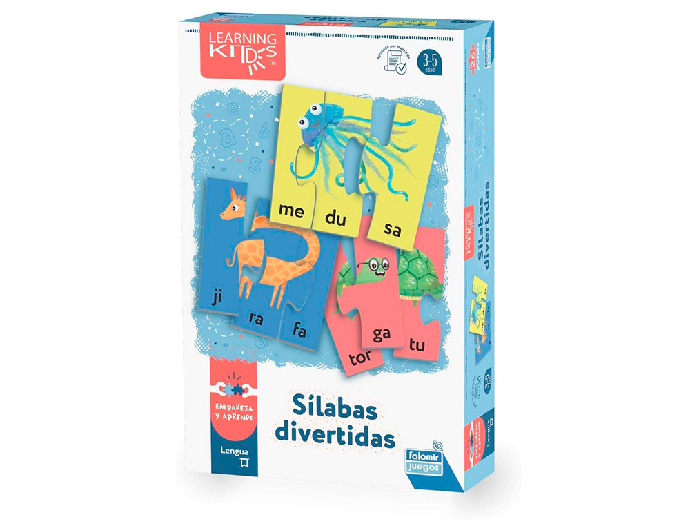 Juego educativo falomir silabas divertidas