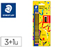 LAPIS DE GRAFITE STAEDTLER NORIS N.2 HB BLISTER PR