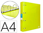 PASTA LIDERPAPEL POLIPROPILENO DIN A4 4 ANEIS MIST