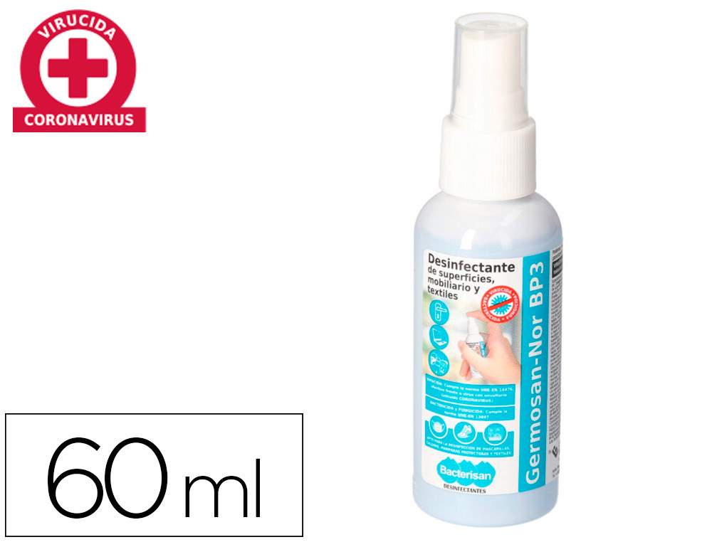 QUITAOLOR DESINFECTANTE SANYTOL PARA TEXTIL CON PULVERIZADOR BOTE DE 500 ML