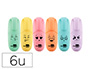 MARCADOR LIDERPAPEL MINI FLUORESCENTE PASTEL ESTOJ