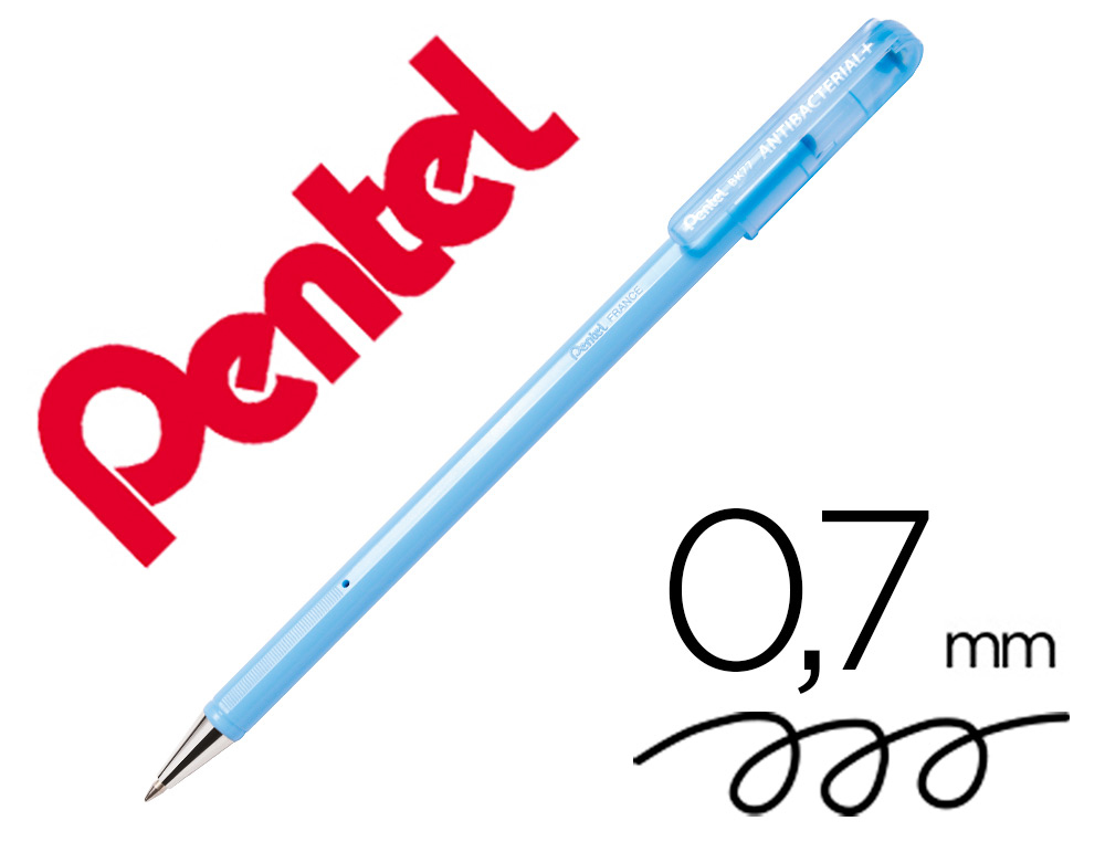 ESFEROGRAFICA PENTEL BK77 ANTIBACTERIAL PRETO