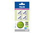 APARA LAPIS MILAN SPIN PLASTICO 1 USO + 4 BORRACHA