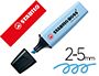 MARCADOR FLUORESCENTE STABILO BOSS 70 PASTEL AZUL 