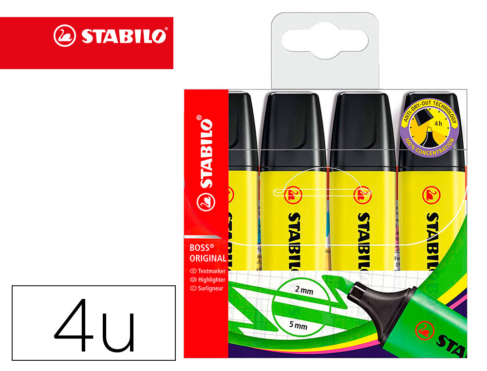 Stabilo Boss Original 70/24 Amarillo