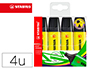 MARCADOR FLUORESCENTE STABILO BOSS 70 AMARELO ESTO