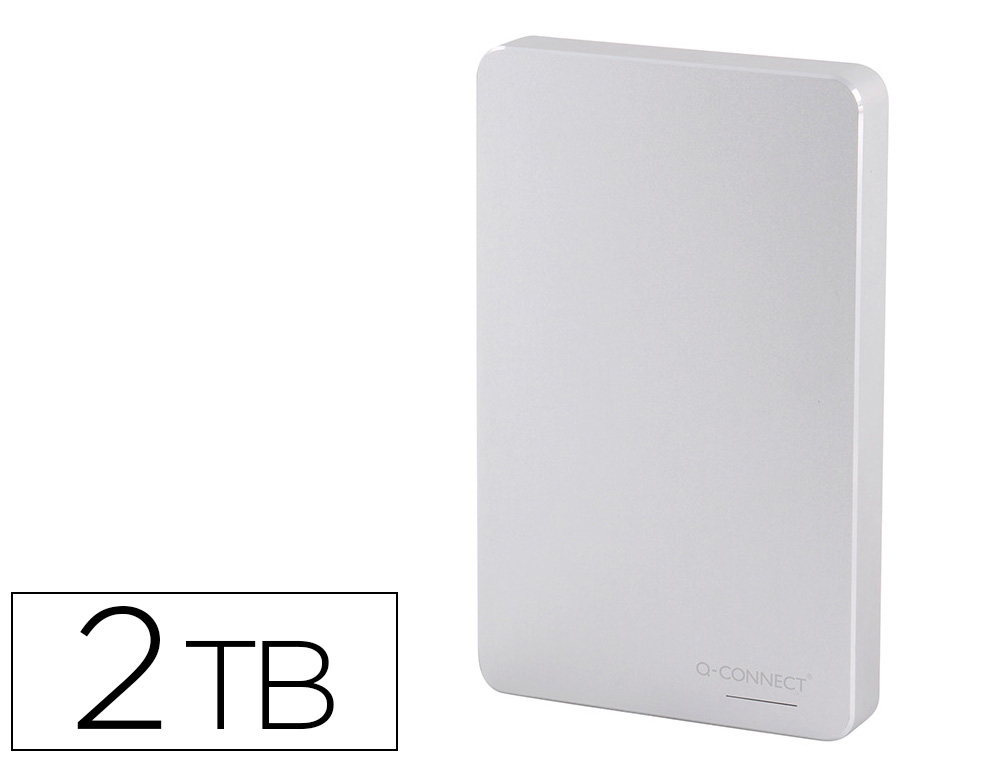 Química Duquesa tumor REPRO-ABAC SL | DISCO DURO Q-CONNECT 2,5" EXTERNO 2TB USB 3.0 SATA