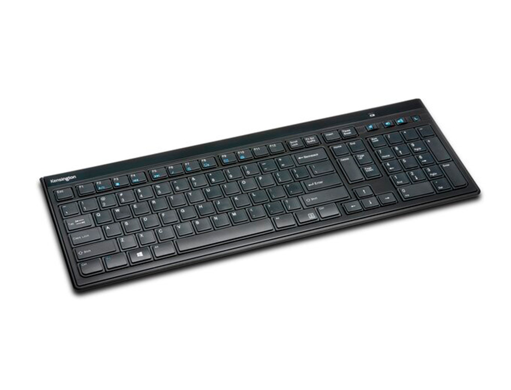 TECLADO KENSINGTON FINO ADVANCE FIT INALAMBRICO COLOR NEGRO 430X151X16,7 MM