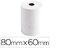 ROLLO SUMADORA EXACOMPTA TERMICO 80 MM X 60 MM 48 G/M2