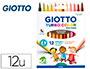 MARCADOR GIOTTO TURBO COLOR SKIN TONES CAIXA DE 12