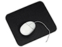 TAPETE PARA RATO Q-CONNECT PRETO 260X220X5 MM     