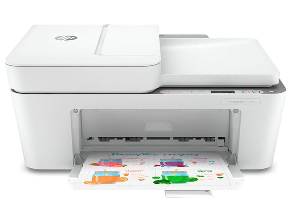EQUIPO MULTIFUNCION HP DESKJET PLUS 4120E 8 PPM NEGRO 5 PPM COLOR WIFI BANDEJA ENTRADA 60 H USB