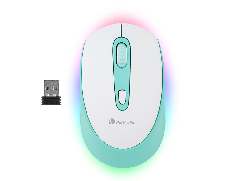 Kensington SureTrack Dual Wireless Mouse - Ratón - óptico - 4 botones -  inalámbrico - 2.4 GHz, Bluetooth 3.0, Bluetooth 5.0 LE - receptor  inalámbrico USB - negro