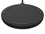 BASE DE CARGA INALAMBRICA BELKIN WIA001VFBK BOOST CHARGE 10W + CARGADOR QC 3.0 24W COLOR NEGRO