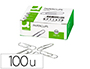 CLIPS NIQUELADOS Q-CONNECT Nº 4 50 MM PLANO CAIXA 