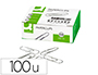 CLIPS ZINC Q-CONNECT LABIADOS Nº 1 20 MM CAIXA DE 