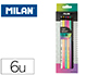 LAPIS DE COR MILAN SUNSET MINA GROSSA 3,5 MM CAIXA